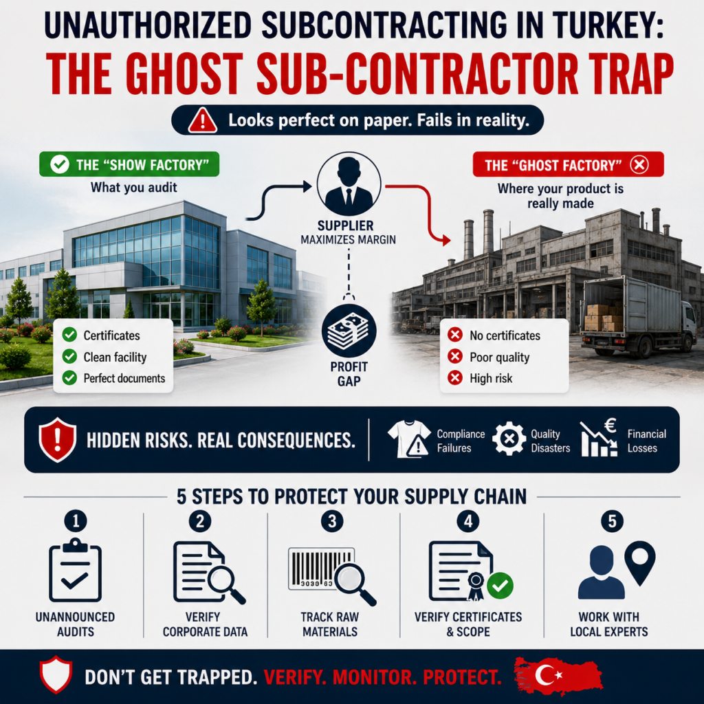 Unauthorized subcontracting in Turkey: The Ghost Sub-Contractor Trap