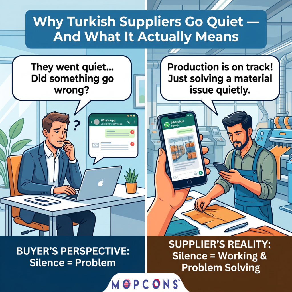 Why Turkish Suppliers Go Quiet — And What It Actually Means